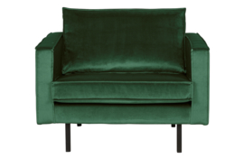 800541-162 | Rodeo fauteuil - velvet green forest | BePureHome