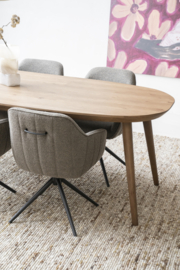 96217 | Eettafel Elijah bruin - 300x100 | Eleonora