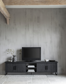 BT 438096 | Timeless Black TV meubel Beam No.2 large - 220 cm | DTP Home