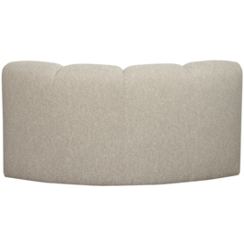 377458-EM | Mojo hoekelement - bouclé beige melange | WOOOD