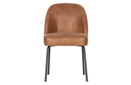 800816-B | Vogue eetkamerstoel - leer cognac | BePureHome