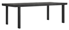 BT 438227 | Timeless Black eettafel Beam 225 cm | DTP Home