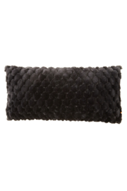 6869012 | Kussen 60x30 cm VIENNE - velvet black | Light & Living