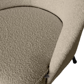 800748-GR | Vogue fauteuil - boucle beige | BePureHome