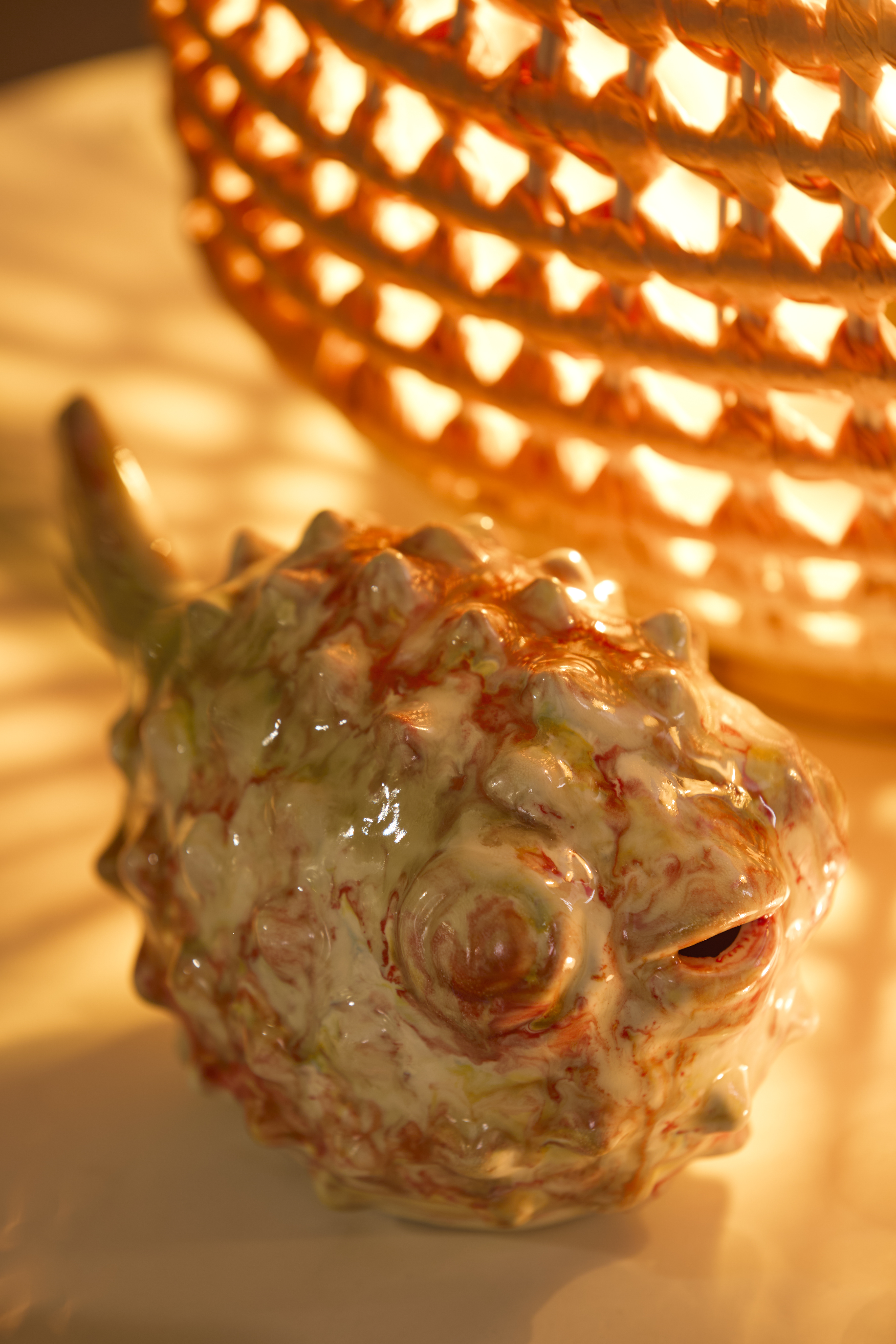7606113 | Ornament 20x11,5x11,5 cm FISH | Light & Living
