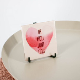 TE2739 | Tegeltje ik hou van ons | HomeBound by KY