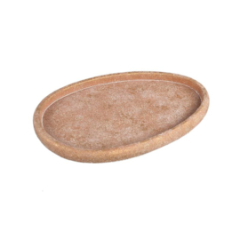 720235 | Seon egg shaped tray L - rust | PTMD