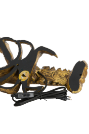 3128450 | Wandlamp 20,5x10x50,5 cm LOBSTER - brons | Light & Living - Binnenkort verwacht!
