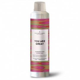 1030048 | Doucheschuim 200ml - You are great | The Gift Label