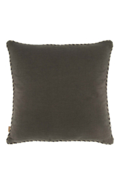 Kussen velvet colibri 45x45cm - zand | Zusss