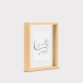 105729 | UNC photo frame Floating M - natural | Urban Nature Culture