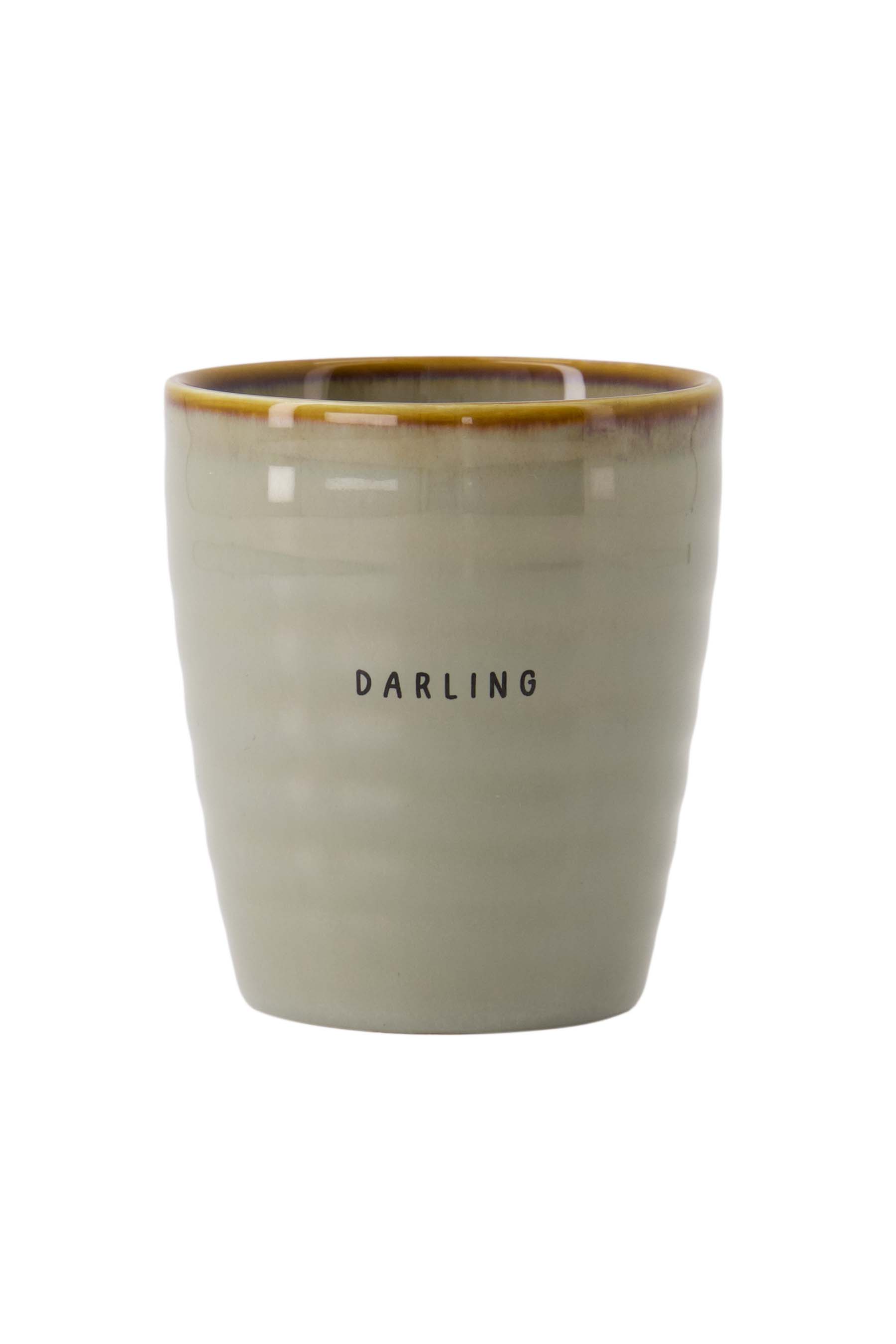 Koffiemok darling - grijsblauw | Zusss - Wordt verwacht!