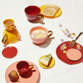 108206 | UNC Good Morning small plate Ø9 cm - daylily | Urban Nature Culture