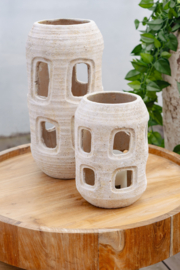 732178 | Tayla open stormlight L - antique white | PTMD