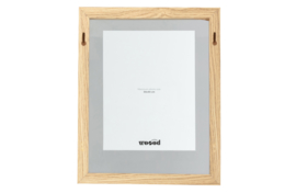 377094-N | Blake fotolijst met houten rand naturel 50x40 | WOOOD Exclusive