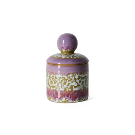 KST0313 | 70s ceramics: small storage jar, deepsea | HKliving - Eind oktober verwacht!