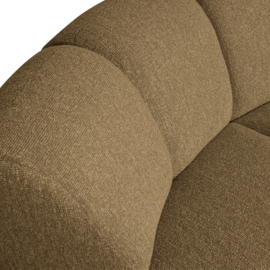 377458-GM | Mojo hoekelement - bouclé geel/bruin melange | WOOOD