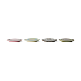 KST0282 | 70s ceramics: coasters, final touch (set of 4) | HKliving - Medio oktober verwacht!