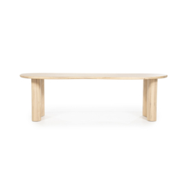 96202 | Eettafel Josh 250x110x77 - naturel | Eleonora