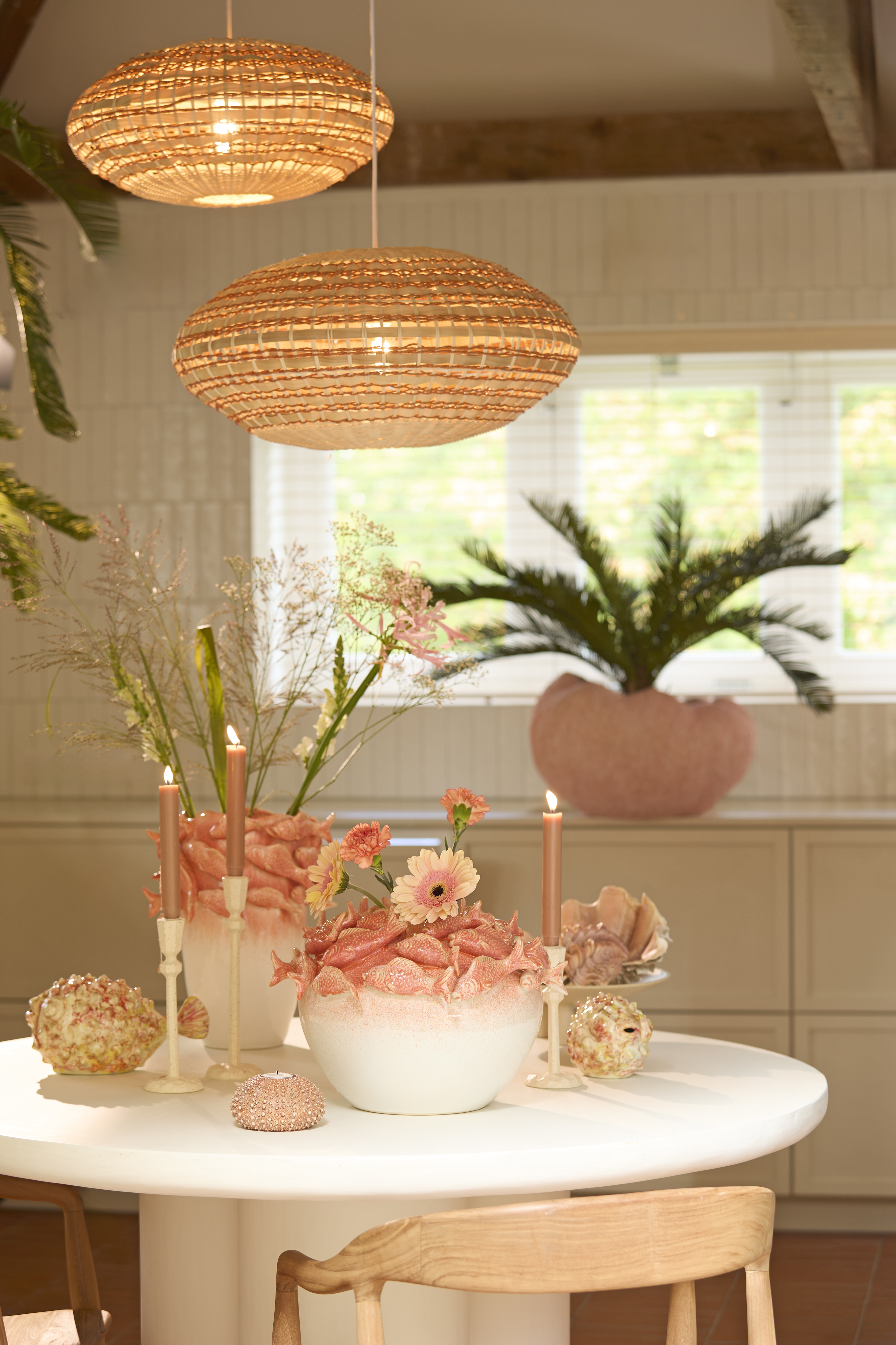 7606213 | Ornament 25,5x14,5x14 cm FISH | Light & Living