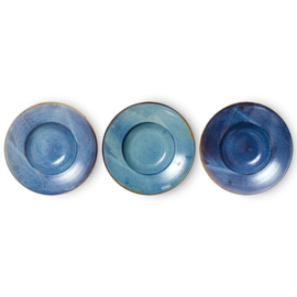 ACE6935 | Chef ceramics: pasta plate, rustic blue | HKliving 