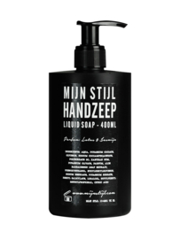 124154 | Handzeep o.b.v. kokos- en olijfolie 400 ml - lotus jasmijn | MIJN STIJL 