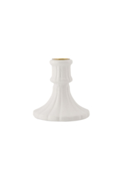 Keramieken kandelaar vintage S - wit | Zusss