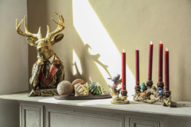 734945 | Birdie candleholder S - bird on a branch | PTMD - Begin november verwacht!