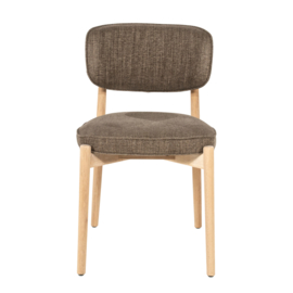 96602 | Stoel Rune - naturel/bruin | Eleonora
