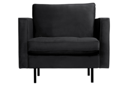 800888-79 | Rodeo classic fauteuil - velvet antraciet | BePureHome