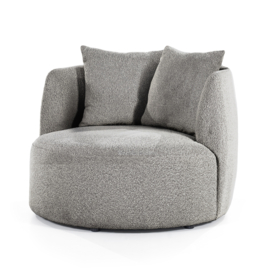 95803 | Fauteuil Louis - grijs Spark | Eleonora