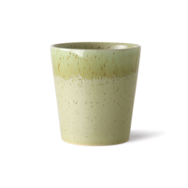 ACE7005 | 70s ceramics: coffee mug, pistachio | HKliving *uitlopend artikel