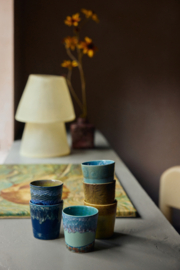  KST2002 | 70s ceramics: Van Gogh coffee mugs, self portrait (set of 2) | HKliving