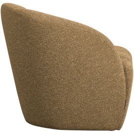 377518-GM/377469-GM | Mojo 2-zits bankje (links of rechts) - boucle geel/bruin melange| WOOOD