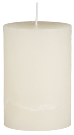 78023-01 | Rustic candle - cream Ø:6.8 H:10 | Ib Laursen 