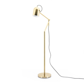 210052 | Floor lamp Sleek - gold | By-Boo* - SHOWROOMMODEL, alleen afhalen