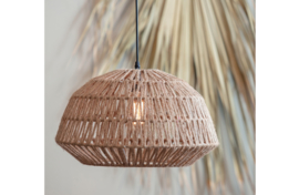 377102-N | Kace hanglamp jute naturel ø45cm | WOOOD Exclusive