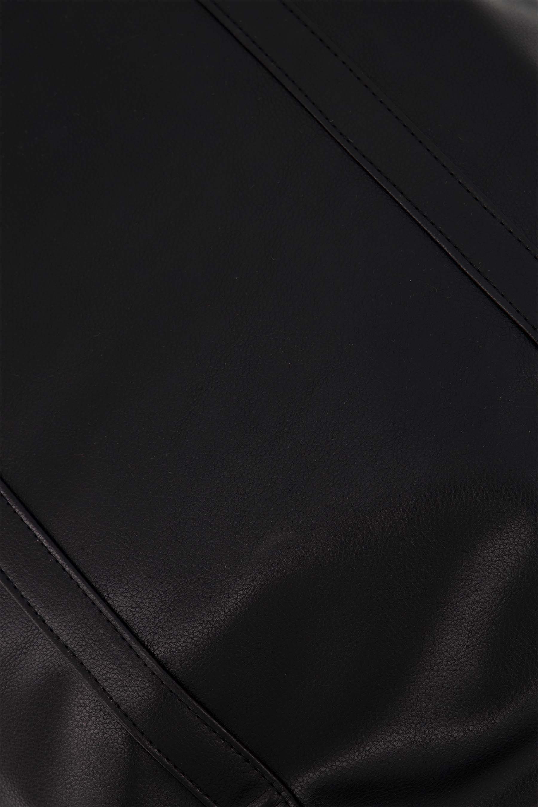 Schoudertas met voorvak - zwart | Zusss