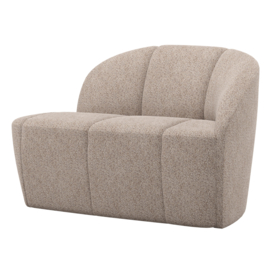 377518-WD/377469-WD | Mojo 2-zits bankje (links of rechts) - wollig donkerzand| WOOOD