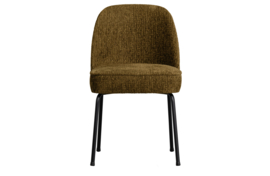 800816-BR | Vogue eetkamerstoel - structure velvet brass | BePureHome