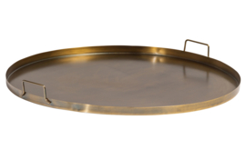 800984-B | Decoy dienblad - metaal antique brass | BePureHome