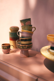 KST0021 | 70s ceramics: americano mug, sunbeam | HKliving
