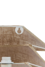 3130284 | Wandlamp 28x14x19 cm Warido - naturel | Light & Living - Binnenkort verwacht!