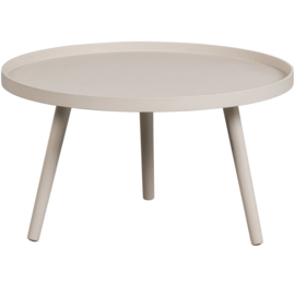 375431-AB | Mesa bijzettafel L hout - zand 34xØ60 | WOOOD