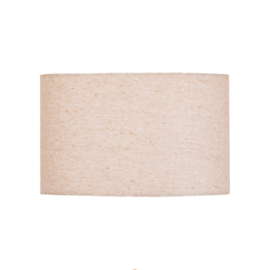 738769 | Devi wall lamp rectangle low - natural linen | PTMD - Eind oktober verwacht!