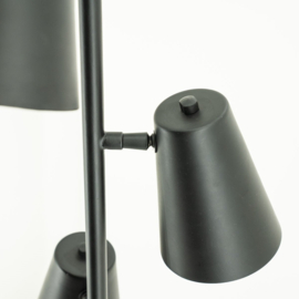 230022 | Floor lamp Cole - zwart | By-Boo