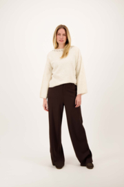 Fluffy trui met strass - creme | Zusss - Binnenkort verwacht!