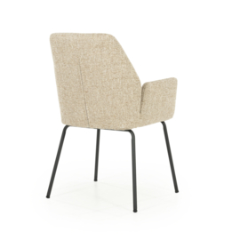 96337 | Stoel Indy - taupe Donna | Eleonora