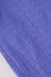 Broek van crinkle stof - lavendelblauw | Zusss