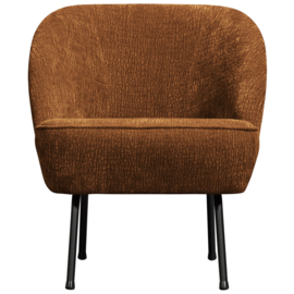 800748- MB | Vogue fauteuil - 3D Chenille middenbruin | BePureHome
